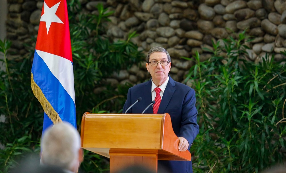 Canciller cubano presenta actualización del Informe sobre el bloqueo