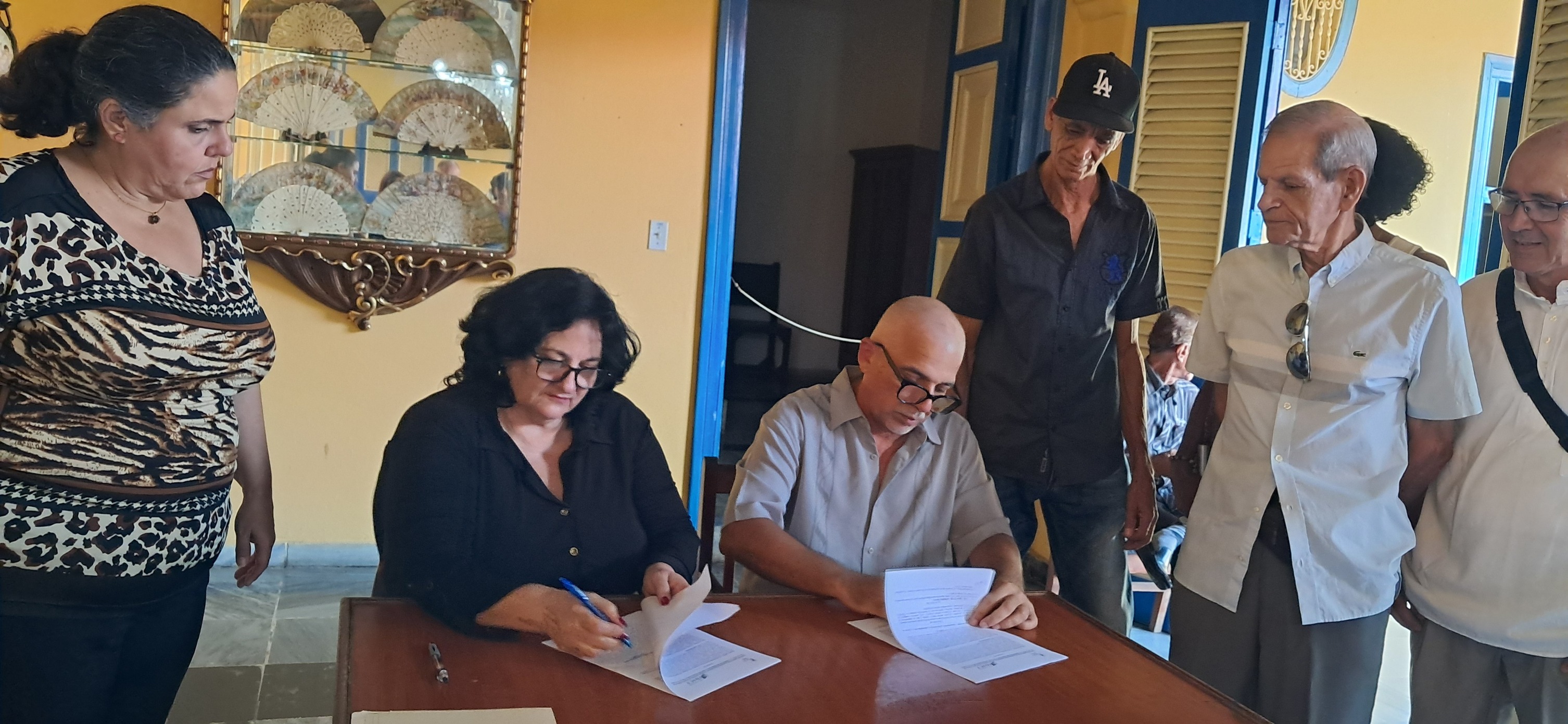 Firman Convenio de colaboración el Parque Científico Tecnológico de Villa Clara y el CIGET