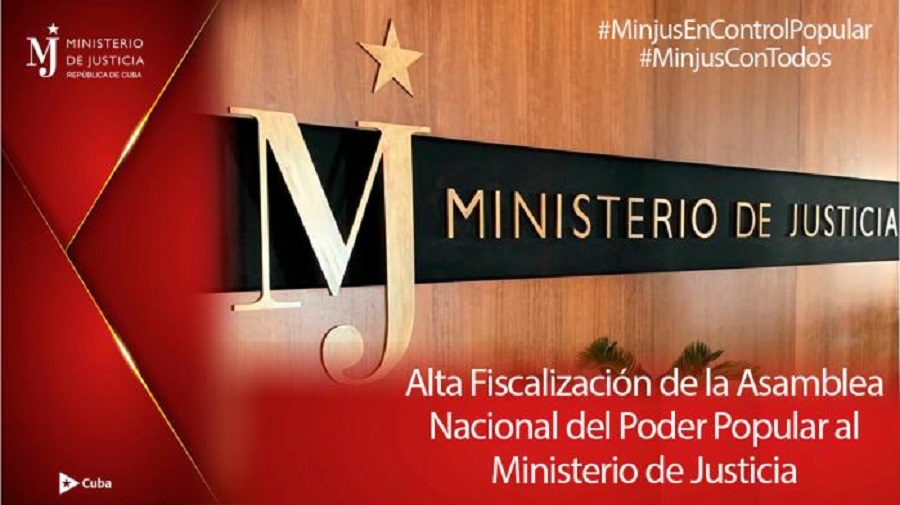 Inicia Parlamento cubano proceso de la más alta fiscalización al Ministerio de Justicia