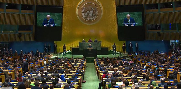 Guterres en apertura de debates de la Asamblea General: Por cada dólar que gastamos en la paz, el mundo gasta 750 en armas de guerra