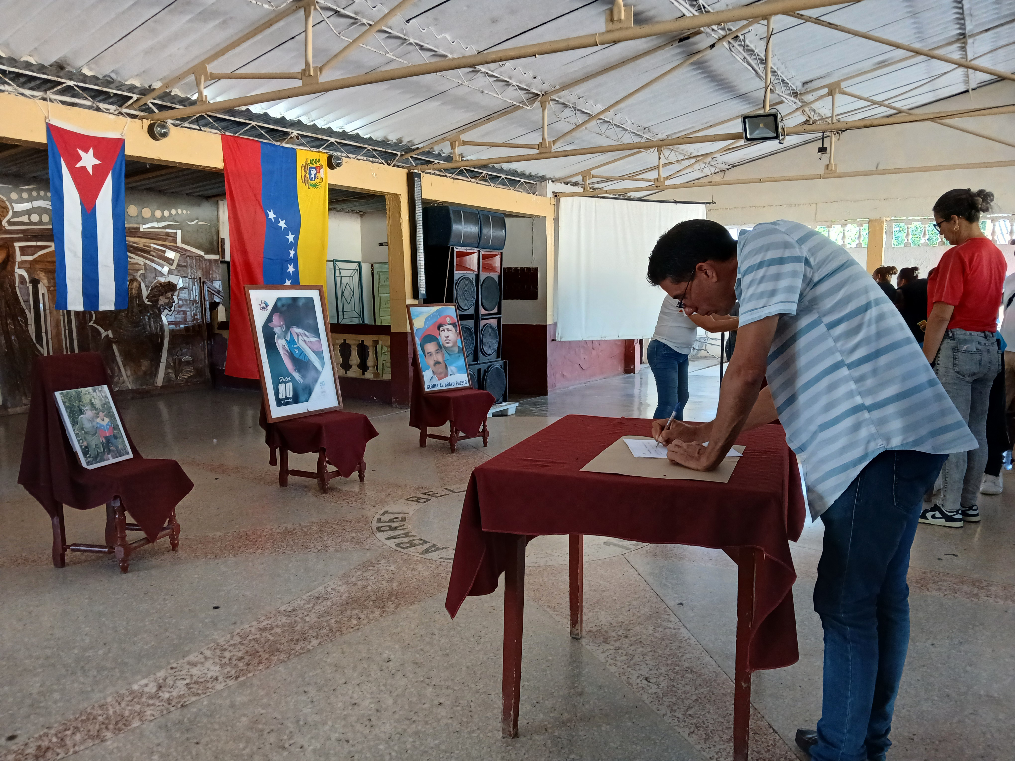 Quemadenses patentizan su apoyo al pueblo y al Gobierno de Venezuela