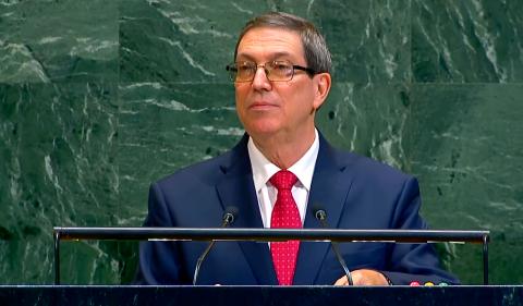 Bruno Rodríguez: La prioridad más urgente es crear un nuevo orden internacional que garantice la paz