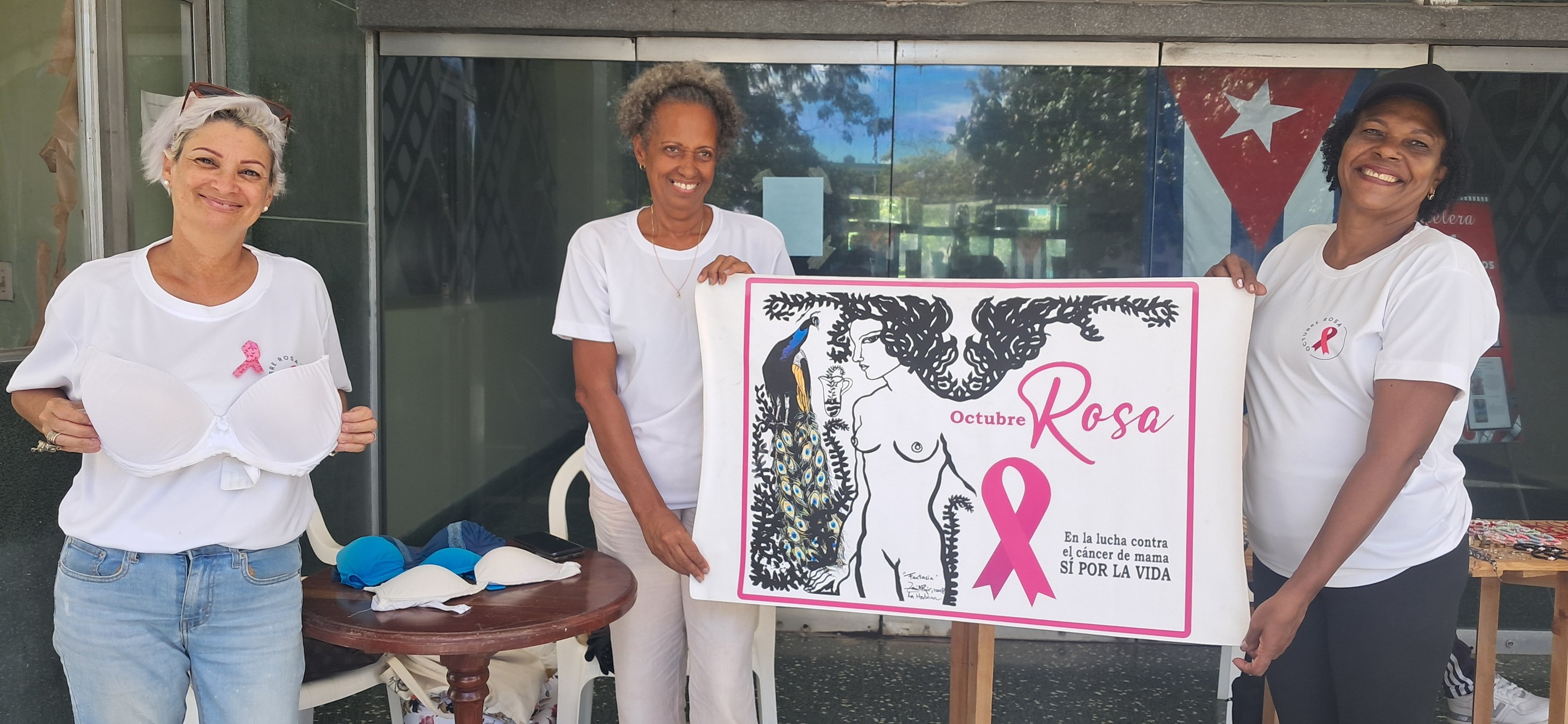 Villaclareñas se suman a Jornada Internacional Octubre Rosa