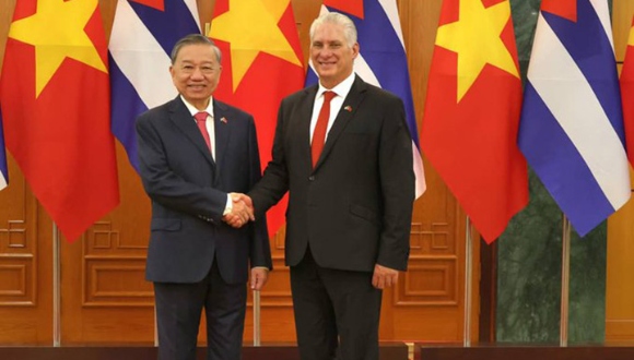 Felicitó Díaz-Canel a Tô Lâm por elección presidencial en Vietnam