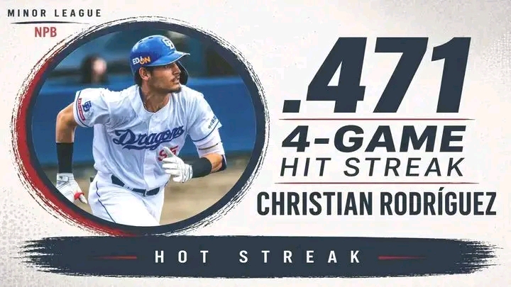 Muestra superación el pelotero de Villa Clara Christian Rodríguez en Japón