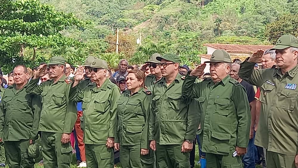 Participa Quintas Solá en ejercicios estratégicos por el Día Nacional de la Defensa en Villa Clara
