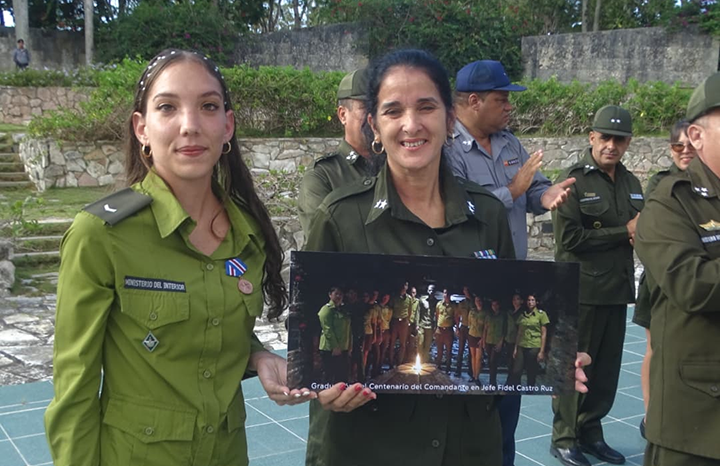 Egresan nuevos oficiales del Minint en Villa Clara