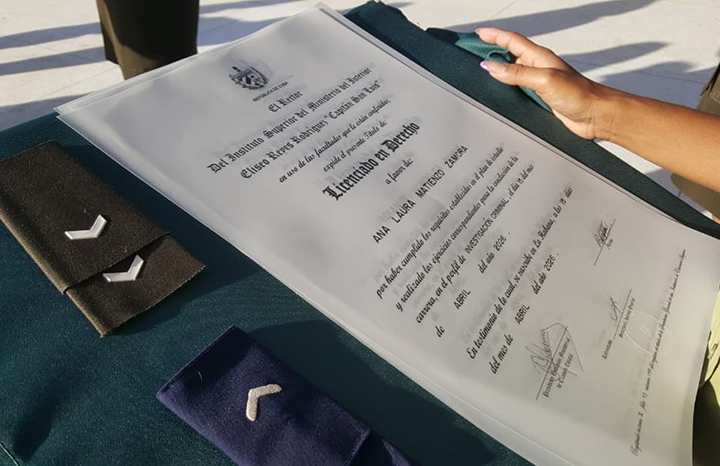 Egresan nuevos oficiales del Minint en Villa Clara