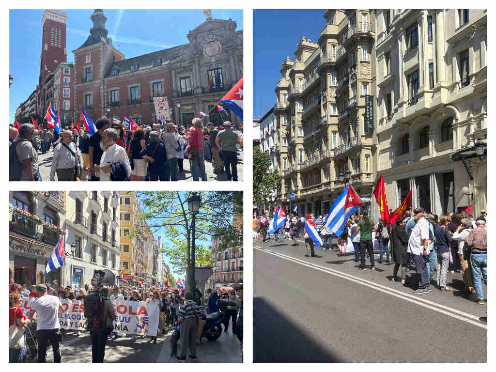 Desde España, cientos de personas levantan la voz por Cuba