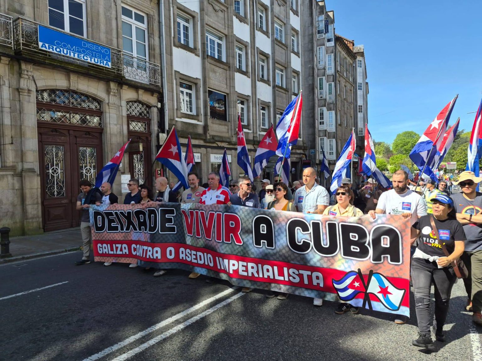 Desde España, cientos de personas levantan la voz por Cuba
