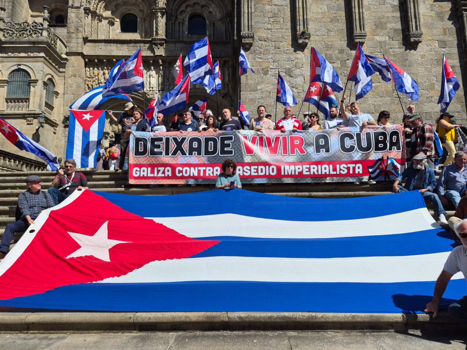 Desde España, cientos de personas levantan la voz por Cuba