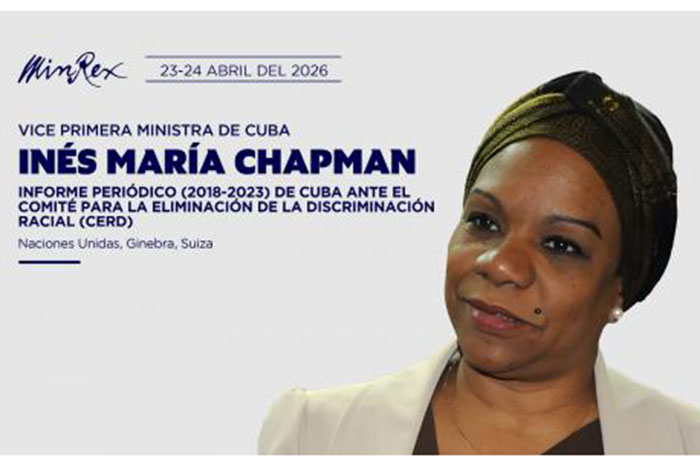 Cuba defenderá informe sobre lucha contra discriminación racial