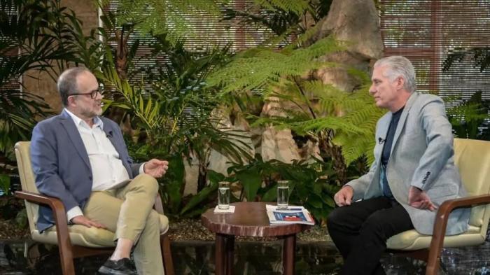 Entrevista concedida por el Presidente Díaz-Canel al periodista brasileño Breno Altman.