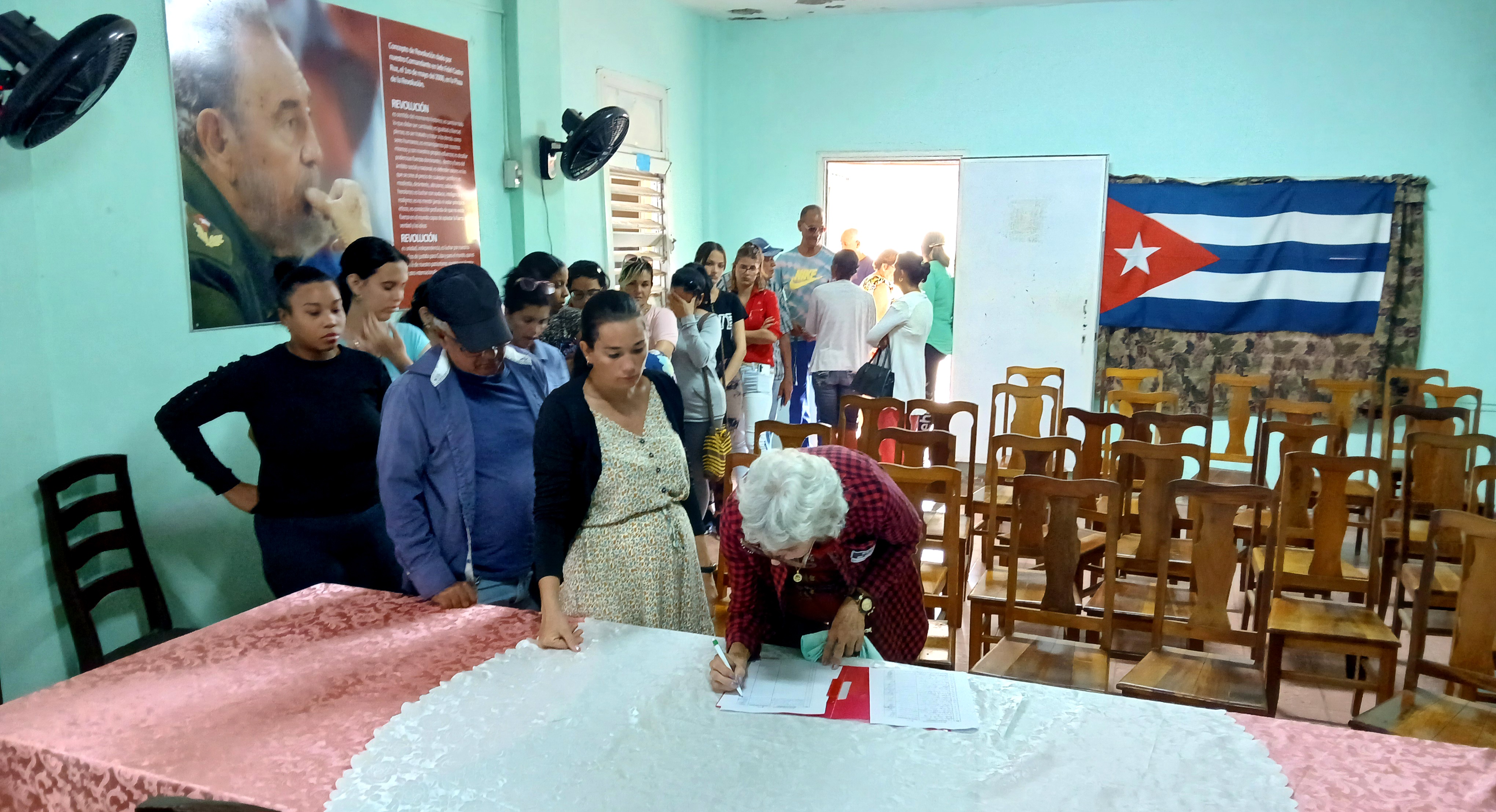 Continúa en Quemado de Güines respaldo del pueblo a la soberanía nacional