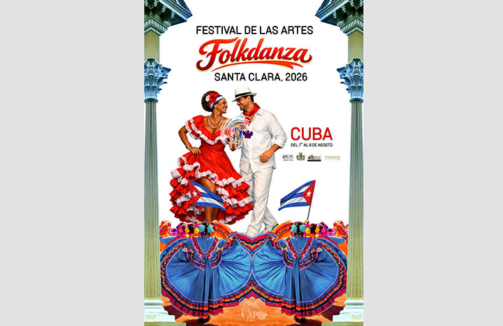 En Santa Clara, Festival de las Artes Folkdanza 2026