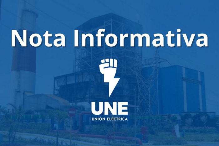 Informa Unión Eléctrica breve interrupción en pagos de factura eléctrica