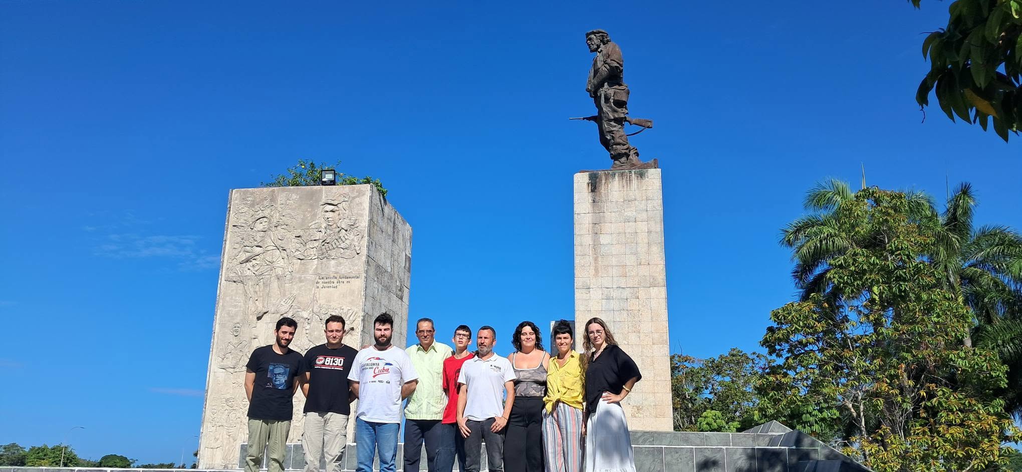 Concluye visita de trabajo a Villa Clara Brigada de solidaridad catalana Alkaria