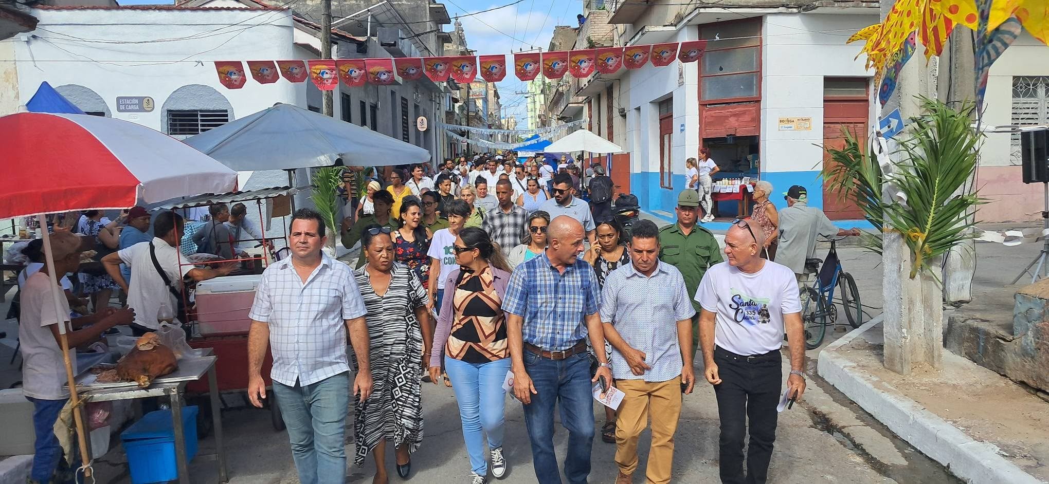 Festejan en Santa Clara una de las tradiciones más antiguas: la Verbena de la Calle Gloria
