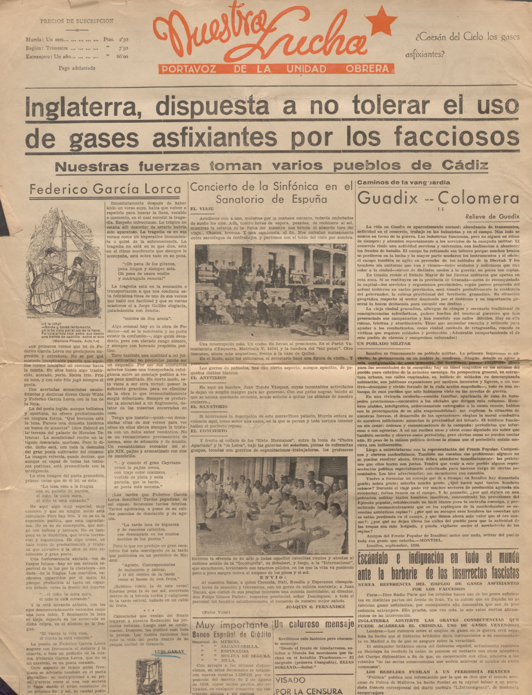 Lorca, el universal
