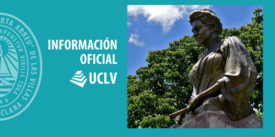 La Secretaría General de la Universidad Central “Marta Abreu” de Las Villas (UCLV) convoca a la ratificación de matrícula del curso 2026-2027 a todos los estudiantes continuantes de las tres modalidades de estudio de nuestra alma mater. El proceso se realiza cada año para conocer la decisión de los matriculados de continuar su carrera universitaria, y en en esta ocasión se efectuará del 20 de agosto al 21 de septiembre próximos.
