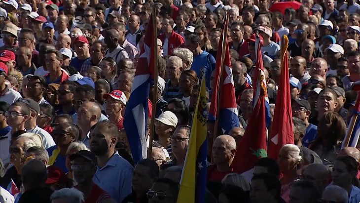 tribuna Díaz-Canel califica agresión a Venezuela como acto de terrorismo de Estado