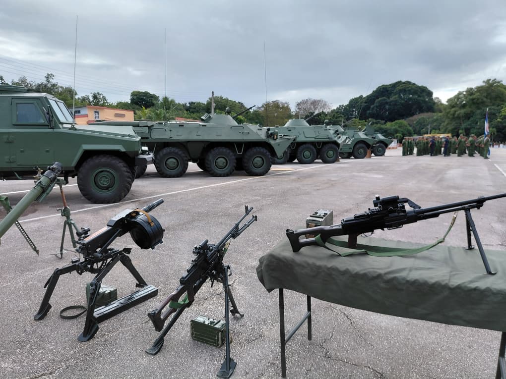 Celebran en Región Militar Villa Clara acto de inicio del año de preparación para la defensa 2026