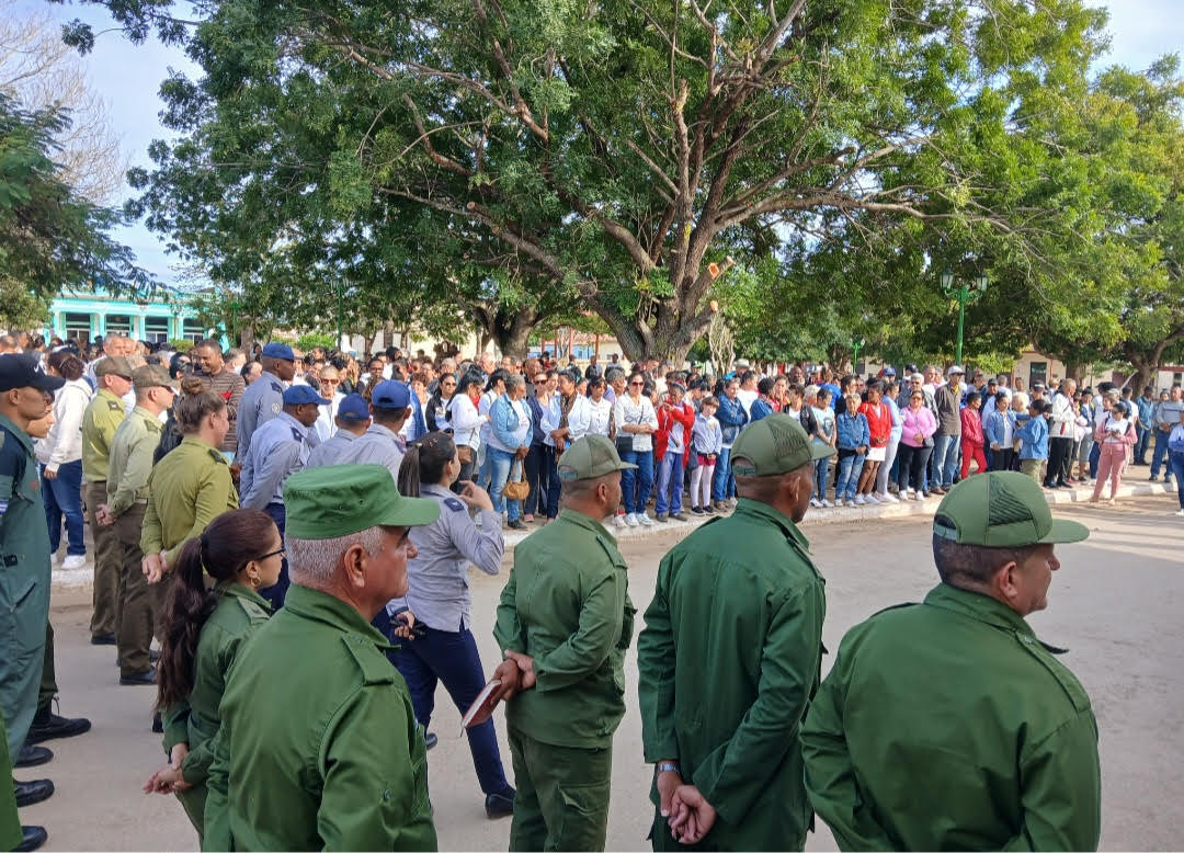 En muncipios villaclareños, jornada de Honor y Gloria