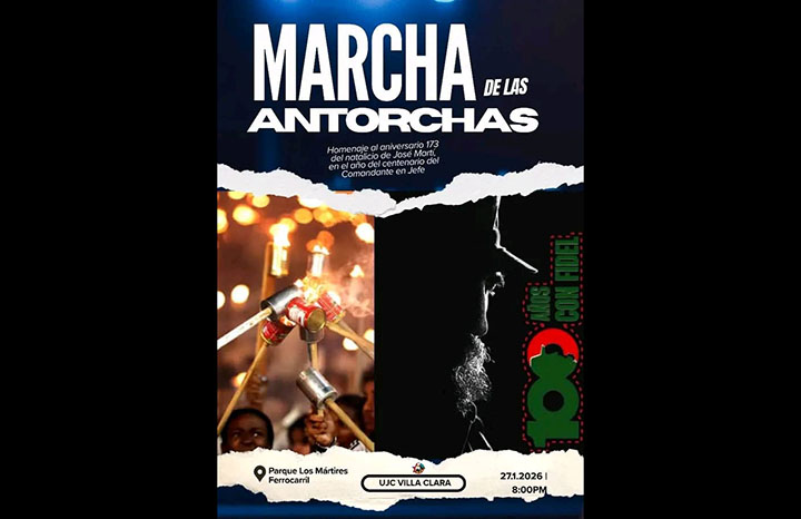 Convocan a participar en tradicional Marcha de las Antorchas 