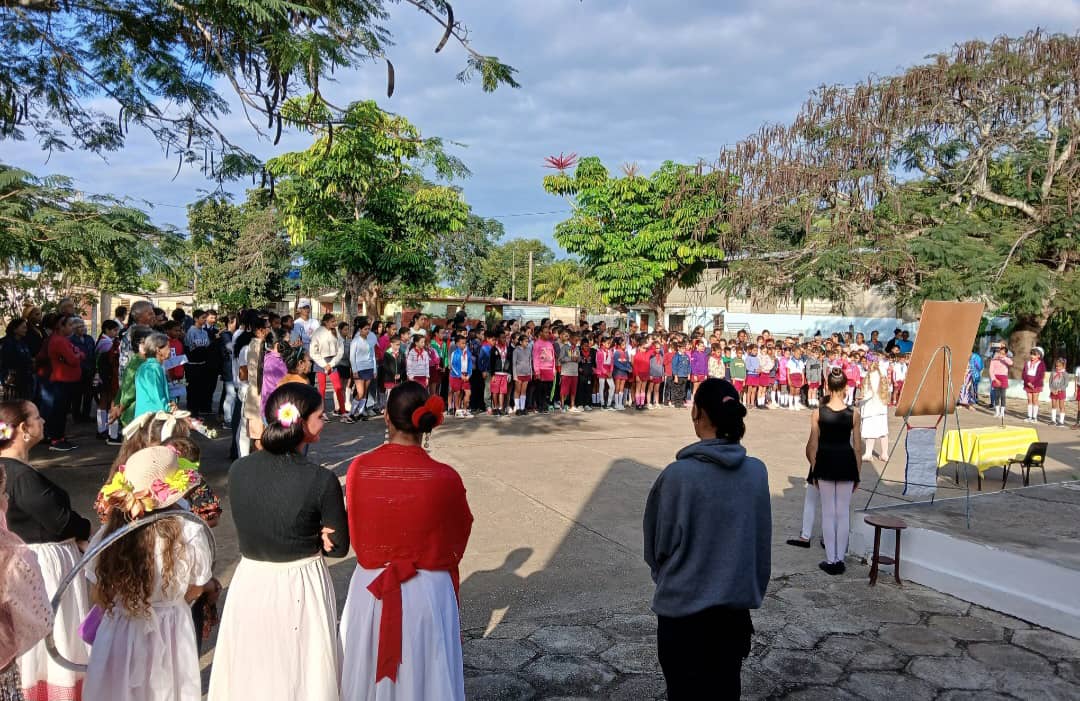 Quemado de Güines rinde homenaje al Apóstol en el 173 aniversario de su natalicio