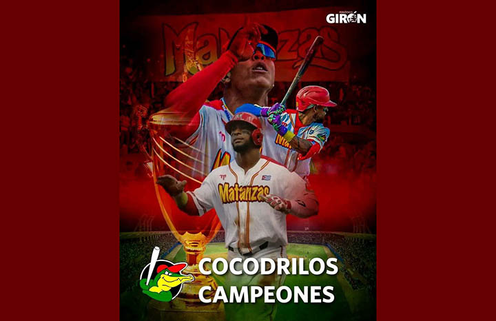 ¡Matanzas campeón! Cocodrilos gana gema de Cuba con guiño al amor