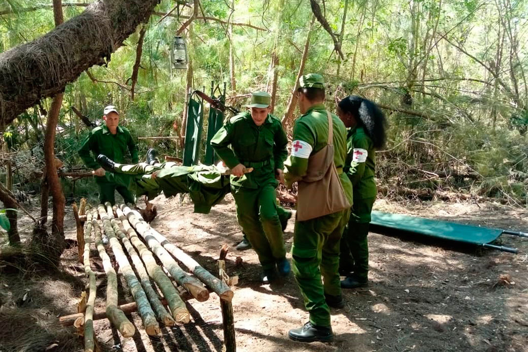 Preparación logística en el Día de la Defensa