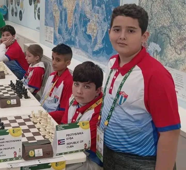 Destacada actuación del villaclareño Esteban David O´Farrill en la Copa Intelecto de Ajedrez en Rusia