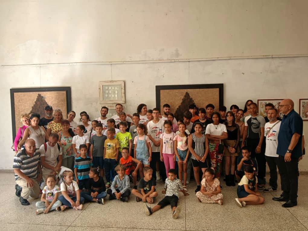 Cuba merece amor y respeto reafirma brigada de solidaridad catalana Alkaria en su segunda visita a Villa Clara 