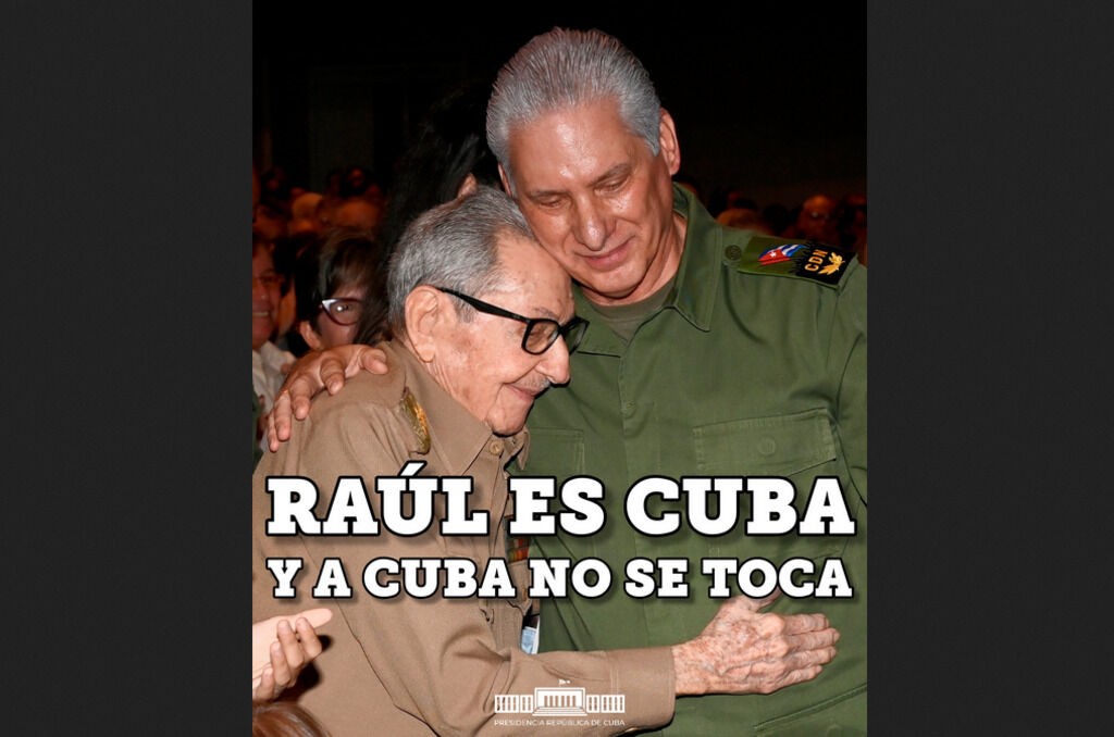 Presidente cubano afirma que Raúl Castro es “insustituible”
