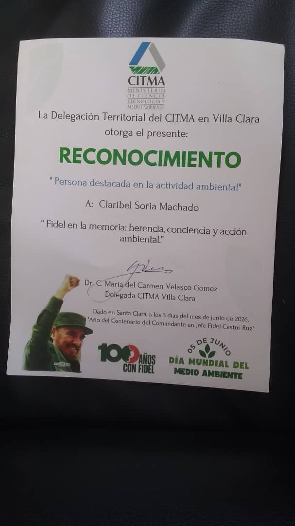 Clarivel Soria Machado: la vocación por los niños y el medio ambiente