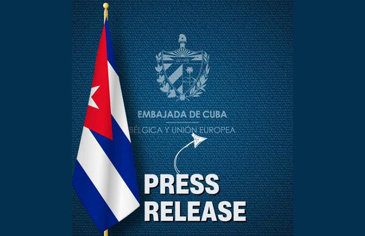 Denuncia Embajada de Cuba manipulación del Parlamento Europeo