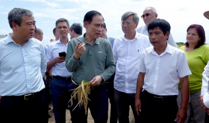 Canciller vietnamita visita empresas de su país en Cuba
