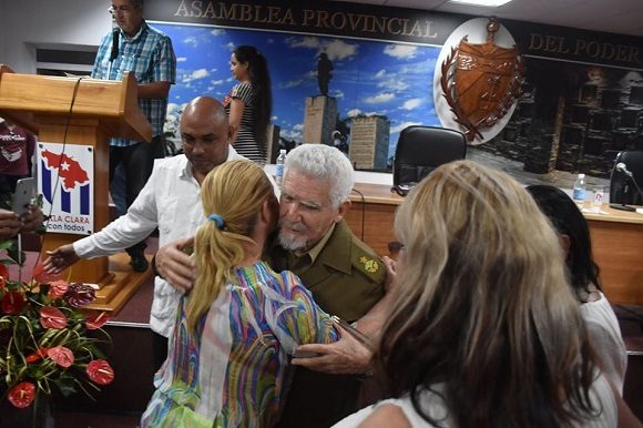 Ramiro Valdés en Villa Clara: “La historia y el destino nos ató a esta provincia”