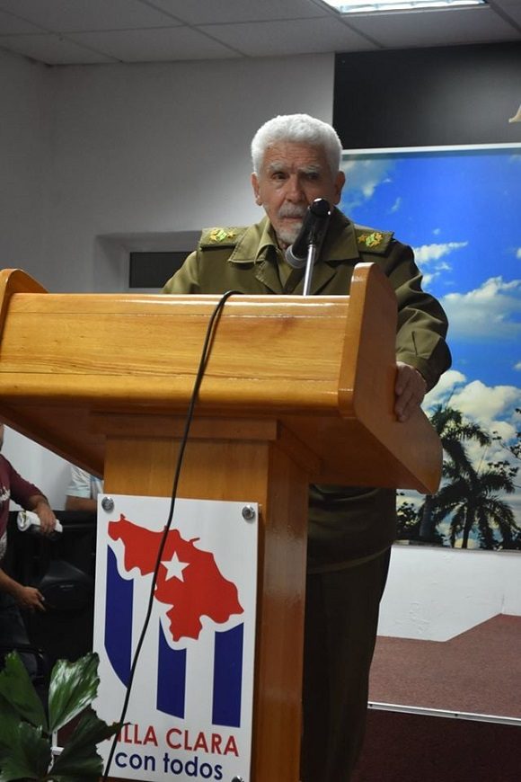 Ramiro Valdés en Villa Clara: “La historia y el destino nos ató a esta provincia”