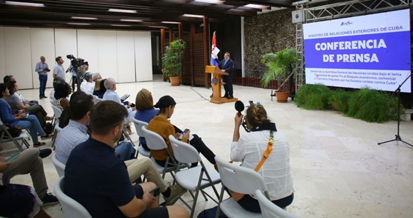 Cuba solicita una sesión de la Asamblea General de la ONU el 7 de julio para denunciar el recrudecimiento del bloqueo