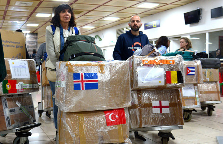 Recibe Cuba convoy solidario procedente de Europa