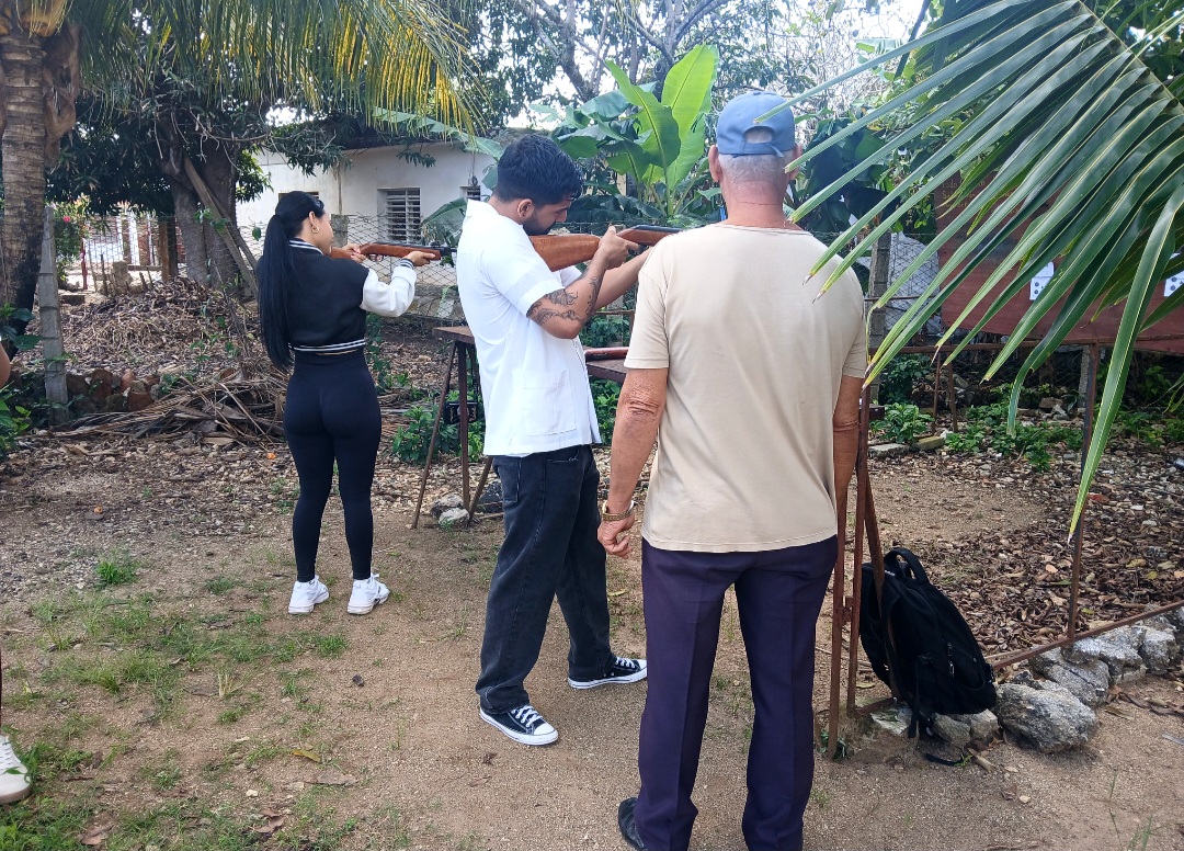 Realizan Bastión Estudiantil Universitario en Quemado de Güines