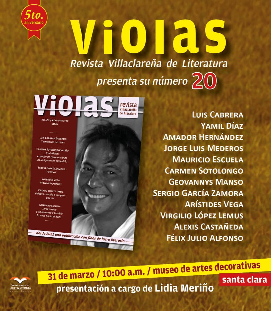 Celebrará revista villaclareña "Violas" su quinto aniversario
