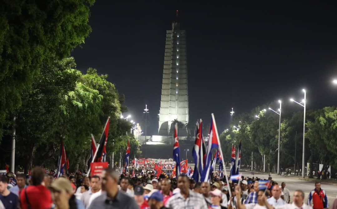 Cuba celebra el Primero de Mayo