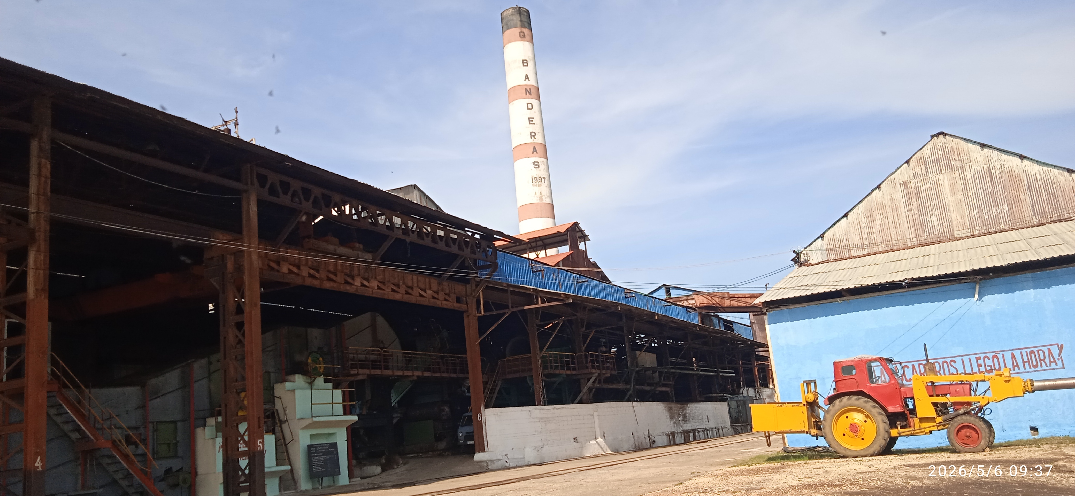La empresa agroindustrial azucarera Quintín Bandera  abre caminos en medio de la emergencia energética