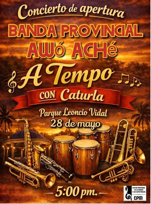 La rumba de Awo'  Ache' se mezcla con otras sonoridades hace 4 años, desde que se integró al grupo el musicólogo Edson Guillermo Benítez