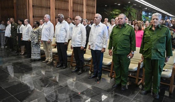 Preside Díaz-Canel acto central por el Día de África