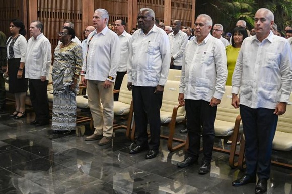Preside Díaz-Canel acto central por el Día de África