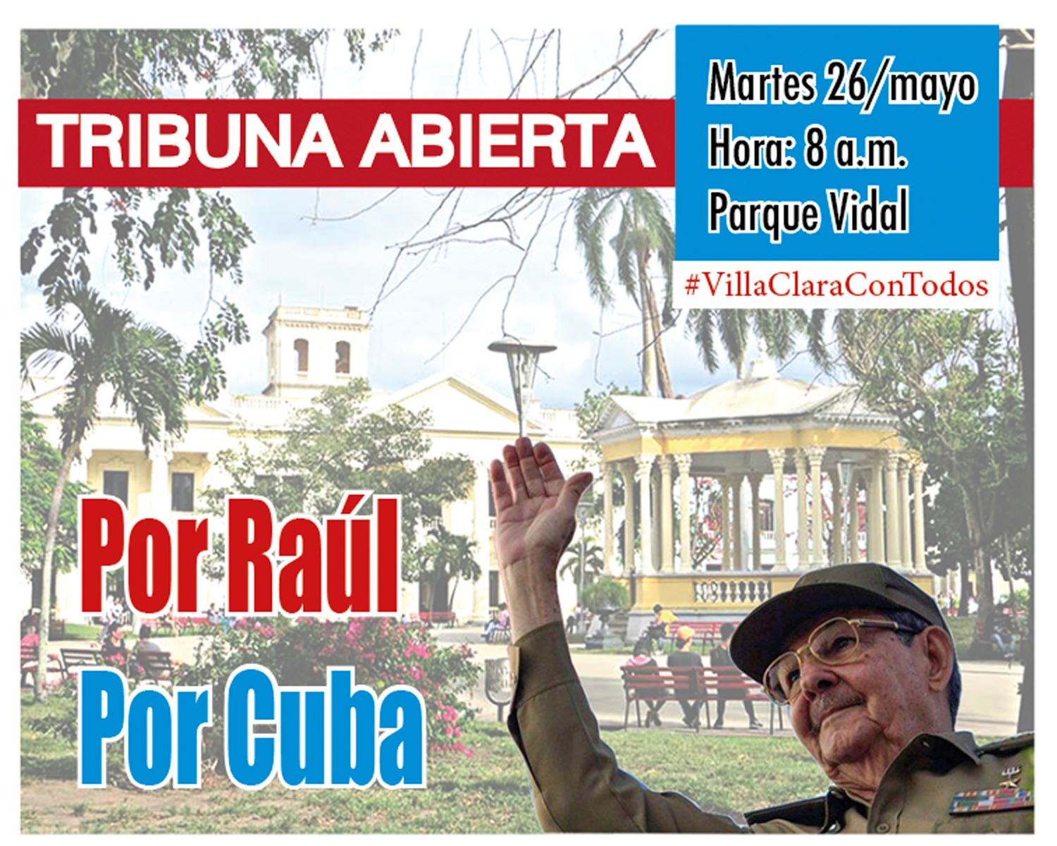 Tribuna Abierta en Santa Clara por la dignidad de los cubanos 