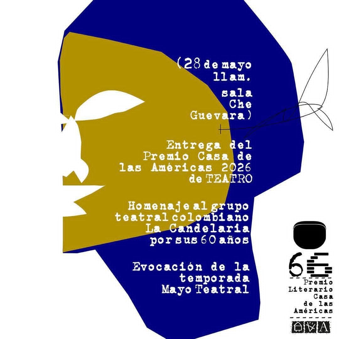 Entregan premio literario Casa de las Américas 2026 en Teatro